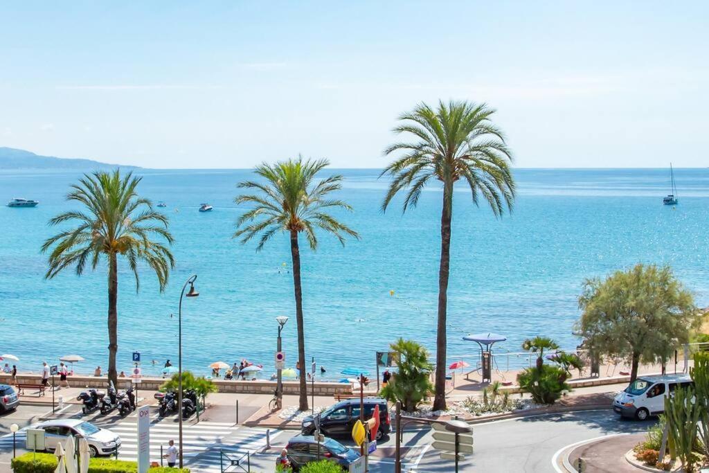 La Perle 2 P Terrasse Vue Mer 1Min Plage Clim روكوبرُن كاب مارتي المظهر الخارجي الصورة